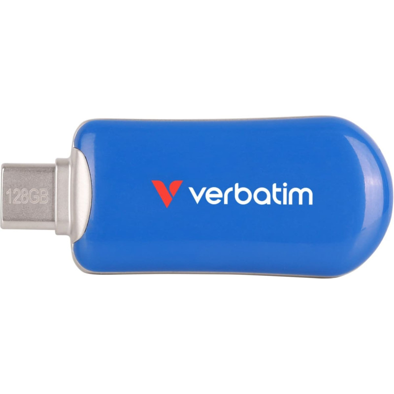 Verbatim Plectra Blue      128GB USB-C Flash Drive          30233