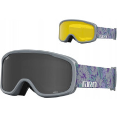 Giro Gogle zimowe GIRO MOXIE GREY BOTANICAL (szyba ULTRA BLACK + YELLOW 77% S1) (NEW 2023/2024)