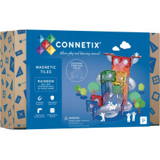 Pronice CONNETIX Rainbow Ball Run Expansion Pack 66 el kulodrom magnetyczny 3+