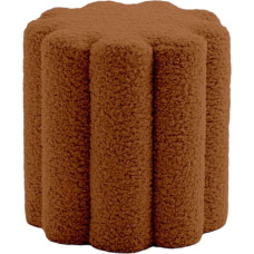 Bertoni-Arco Pufa dekoracyjna bouclé, 38 x 40 cm, MOKA