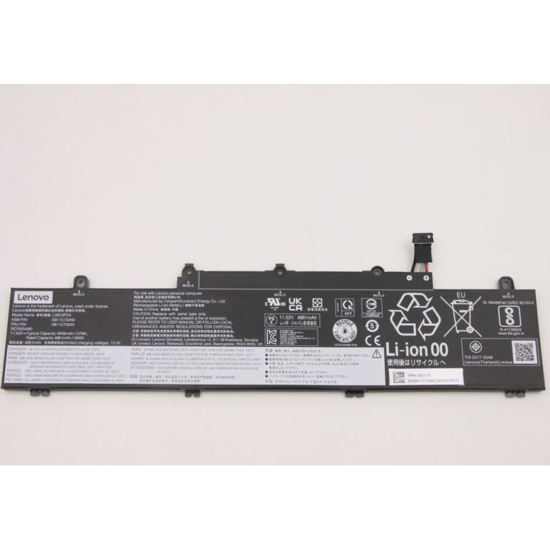 Lenovo 57Wh battery for Lenovo E14/E15 laptops