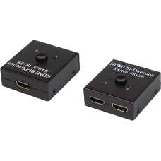 Pawonik Rozgałęźnik SWITCH HDMI 2x1 SPLITER 1x2 4K