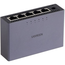 Ugreen Przełącznik Switch UGREEN CM633 5-portowy GigaBit Ethernet (czarny)