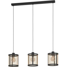 Eglo Dellow, 3 bulb(s), E27, IP20, Black