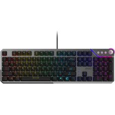MSI STRIKE 600 SILENT US | Gaming Keyboard | Wired | US | USB 2.0 | KAILH Midnight PRO Silent Tactile