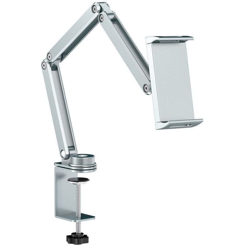 Wiwu - Regulowana i obracana aluminiowa podstawka/ramię pod tablet ZM001