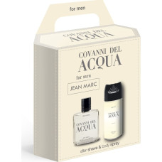 Dramers JEAN MARC Covanni Del Acqua Zestaw prezentowy męski - dezodorant 150 ml + woda po goleniu 100 ml