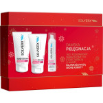 Solverx Zestaw prezentowy sensitive skin damska pielęgnacja krem do twarzy + krem pod oczy + krem do rąk
