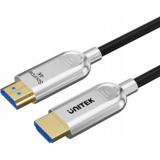 Unitek Kabel optyczny HDMI 2.0 AOC 4K 60Hz 20 m