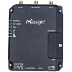 Milesight UR32-L04AF-W-485 router bezprzewodowy Fast Ethernet Jedna częstotliwości (2,4 GHz) 4G Czarny