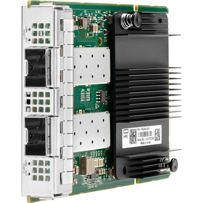 HPE Mellanox MCX631432AS-ADAI Ethernet 10/25Gb 2-port SFP28 OCP3 Wewnętrzny Ethernet / Fiber 25000 Mbit/s