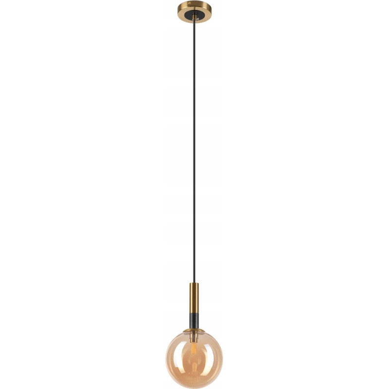 Lamkur Rollo 49342 lampa wisząca zwis 1x5W G9 złota
