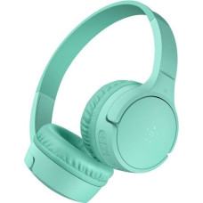 Belkin SoundForm Mini Zestaw słuchawkowy Przewodowy i Bezprzewodowy Opaska na głowę Połączenia/muzyka Bluetooth Miętowy