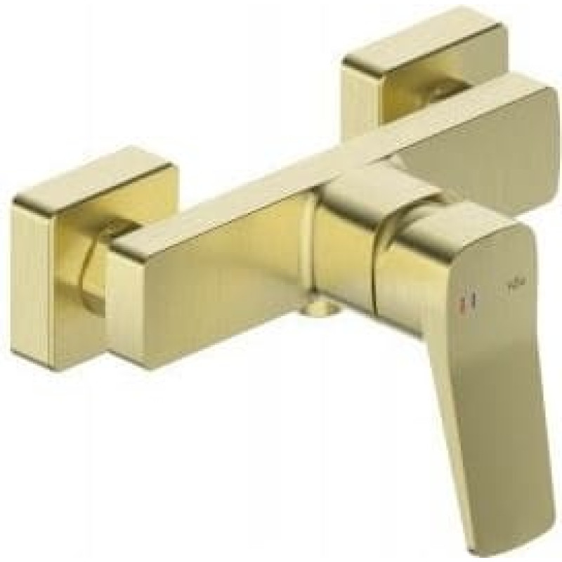 KFA 4526-010-31 / KFA / MALAGA /  BATERIA NATRYSKOWA ŚCIENNA, PVD BRUSHED LIGHT GOLD /