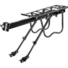 Aptel BAGAŻNIK rowerowy tylny 36x14cm aluminiowy czarny RW43