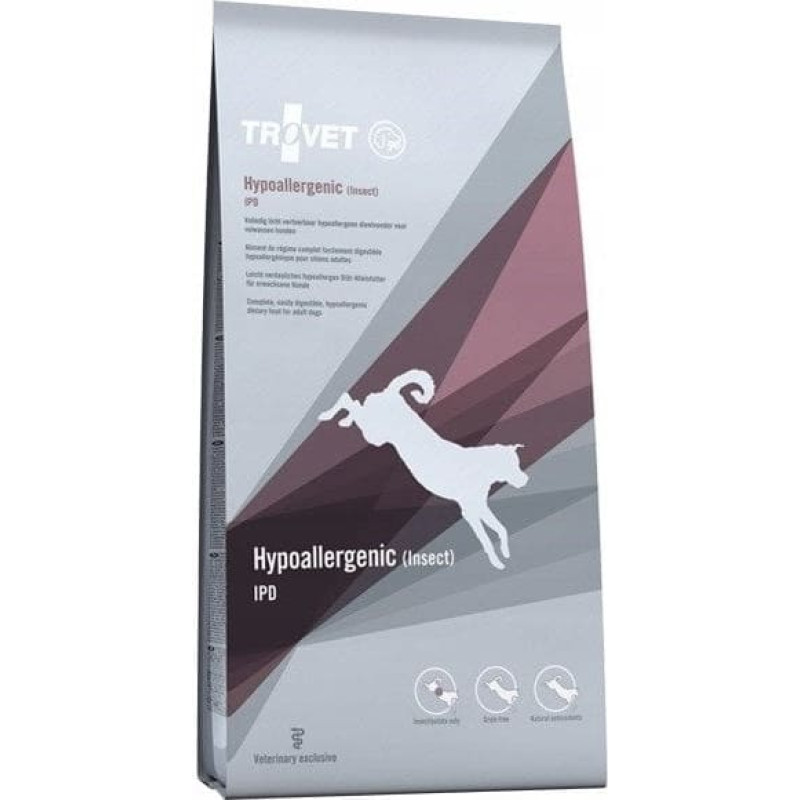 Trovet IPD Hypoall Rich in Insect pies 10 kg
