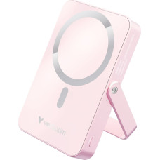 Verbatim Power Bank mit Standfuß mag.wireless 10000mA pink  32267