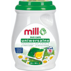 Mill Kapsułki do prania koloru i białego MILL Duo Professional 70szt