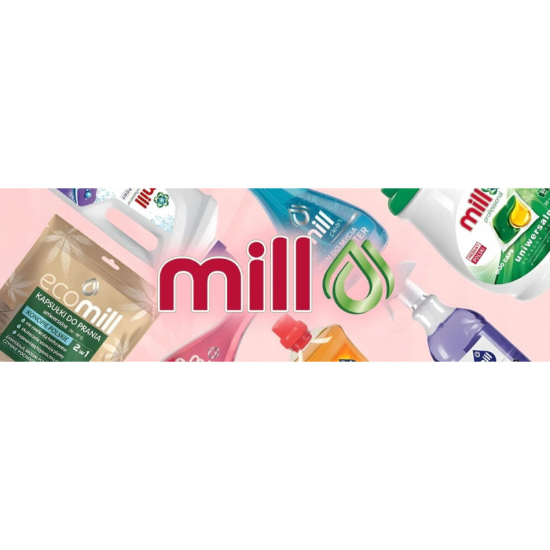 Mill Kapsułki do prania koloru i białego MILL Duo Professional 70szt