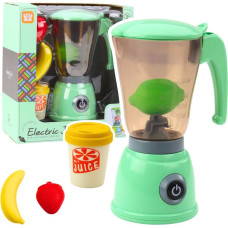 Leantoys Blender Elektryczny Dla Dzieci Owoce Kubek Światła Dźwięki Zielony