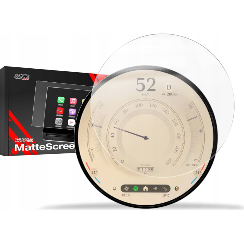 Grizzglass Folia matowa GrizzGlass CarDisplay Protection do Mini Aceman E 2023-2024