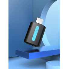 Vention CDTB0 zmieniacz płci / kabli USB C USB A Czarny