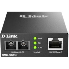 D-Link DMC-G10SC/E Gigabit Ethernet Konverter 1000Mbit/s TP (RJ-45) zu 1000Mbit/s LX (SC-Duplex) (10 km)