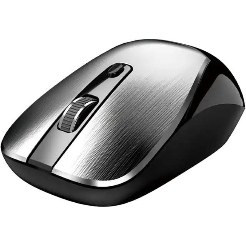 Genius myš NX-7125 Silver/ 1200 dpi/ bezdrátová/ Copilot/ stříbrná