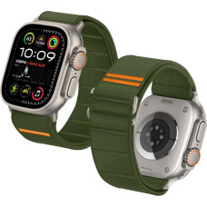 4Kom.pl TECH-PROTECT NYLON SLIP APPLE WATCH 6 / 7 / 8 / 9 / 10 / SE / ULTRA 1 / 2 (44 / 45 / 46 / 49 MM) KHAKI