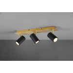 Sourcing Kinkiet Sourcing SPOTLIGHT MARLEY 3XGU10 BLACK/GOLD