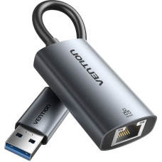 Vention Adapter Vention USB-A + USB-C do Gigabit Ethernet 0.15m