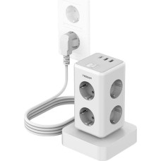 Tessan Listwa zasilająca Tessan TS-306TS-C (biała)