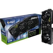 Palit Karta graficzna Palit GeForce RTX 5070 GamingPro-S 12GB GDDR7 DLSS4 (NE75070019K9-GB2050U)