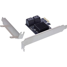 Inline ® Schnittstellenkarte, 4x SATA 6Gb/s, PCIe 2.0, Hot Swap, NCQ