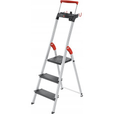 Hailo Kosz na pranie Hailo HAILO Household bins L100 TopLine / aluminum / 3 tiers 038050307