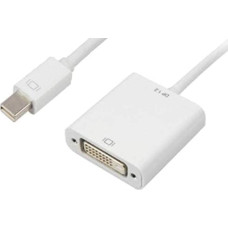Sharkoon Adapter AV Sharkoon DisplayPort Mini - DVI-D biały (4044951017386)
