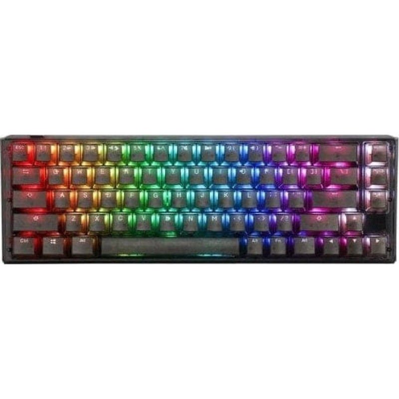 Ducky Klawiatura Ducky Ducky One 3 Aura Black SF Gaming Tastatur, RGB LED - MX-Speed-Silver (US)