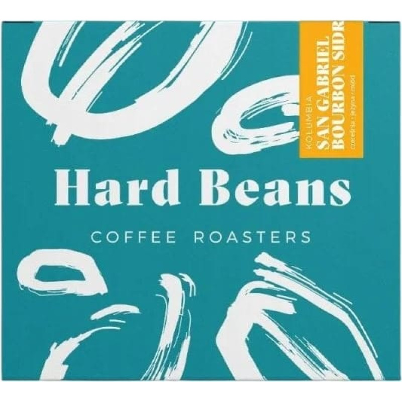 Hard Beans - kawa ziarnista Kolumbia San Gabriel Bourbon Sidra Filter 250 g