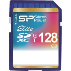 Silicon Power Karta Silicon Power Elite SDXC 128 GB Class 10 UHS-I/U1  (SP128GBSDXAU1V10)