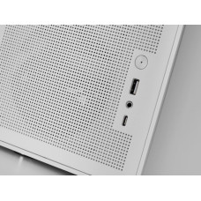 Mars Gaming MCXPSW mATX Ultra-Compact Gaming PC Case with MESH & Glass Panel