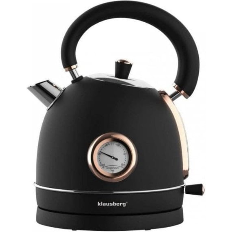 Klausberg CZAJNIK ELEKTRYCZNY 1,8L Z TERMOMETREM KLAUSBERG KB-7905 RETRO