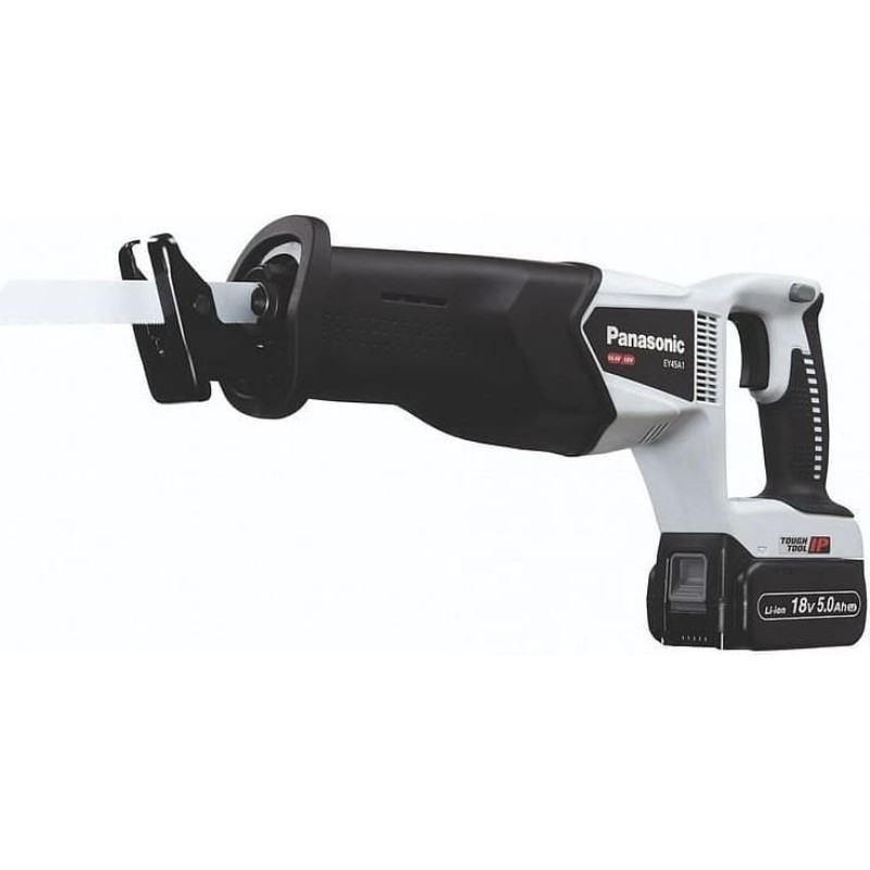 Panasonic Zestaw PANASONIC Piła szablasta Lisica 18V z 2 x 18V 5.0Ah + ładowarka, z Systainer (14.4V współpracująca)