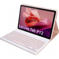 Strado Etui z klawiaturą Bluetooth do Lenovo Tab P12 TB-370 (Różowe)