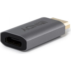 Lindy 41095 zmieniacz płci / kabli DisplayPort HDMI Type A Szary