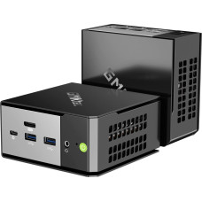 Gmktec EVO-X1 AMD Ryzen AI 9 HX 370 32 GB LPDDR5x-SDRAM 1 TB SSD Windows 11 Pro Mini PC Czarny, Srebrny