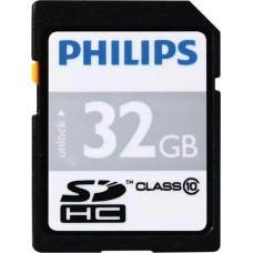 Philips Karta Philips SDHC 32 GB Class 10 UHS-I/U1 V10 (FM32SD45B/00)