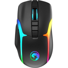 Marvo Mysz bezprzewodowa, Marvo M729W PRO, czarna, optyczna, 8000DPI