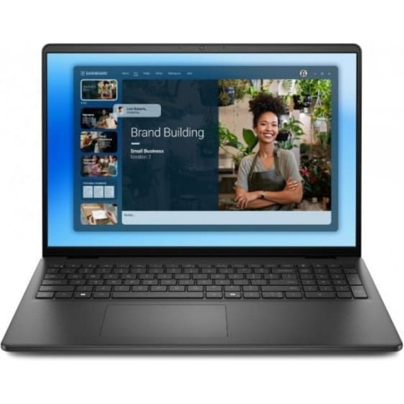 Dell Laptop Dell 16 DC16250 W11P C7-150U/16GB/1TB/16.0 FHD+/Int/FgrPr/WLAN + BT/Backlit Kb/3 Cell/3YPS Carbon Black