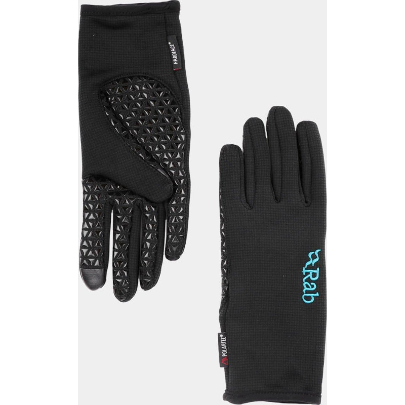 RAB Rękawiczki damskie Power Stretch Contact Grip Gloves Wmns Black r. L (QAH-54)