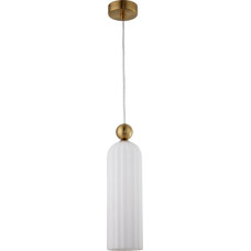 Light Prestige Lampa wisząca Light Prestige Lampa wisząca Piega jednopłomienny zwis biały do sypialni
